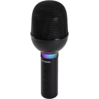  Микрофон беспроводной Hyundai H-MIC101 черный 