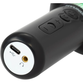  Микрофон беспроводной Hyundai H-MIC101 черный 
