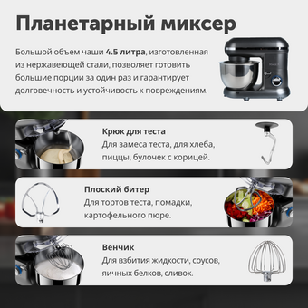  Кухонный комбайн RageX R101-200 
