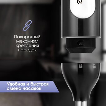 Блендер погружной Zigmund & Shtain BH-242 M (ЦБ-00005237) 