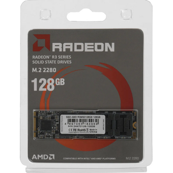  SSD AMD Radeon R3MS0128G8 128GB SATA mSATA 