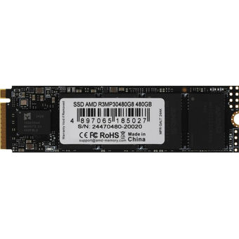  SSD AMD Radeon R3MP30480G8 480GB PCIe 3.0 x4 M.2 2280 