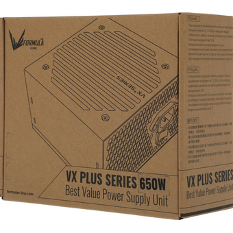  Блок питания Formula AC VX Plus (VX-650 Plus) ATX 650W (20+4pin) 120mm fan 3xSATA RTL 
