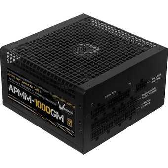  Блок питания Formula APMM-1000GM Gen.5 ATX 1000W 80+ gold (20+4pin) APFC 120mm fan 8xSATA Cab Manag RTL 