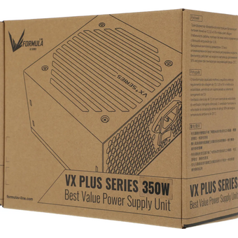  Блок питания Formula AC VX Plus (VX-350 Plus 350W) ATX 350W (20+4pin) 120mm fan 2xSATA RTL 