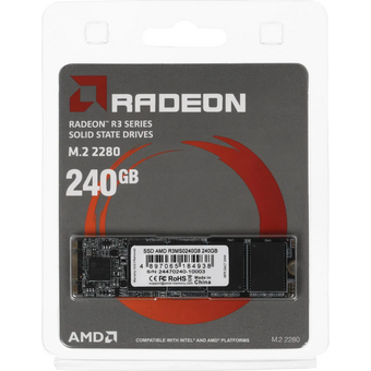  SSD AMD Radeon R3MS0240G8 240GB SATA mSATA 