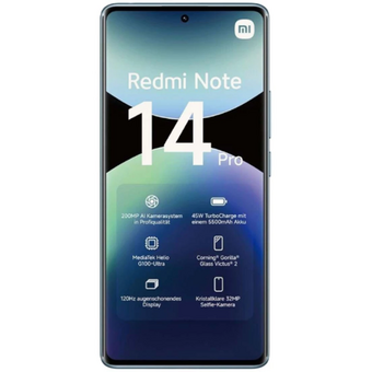  Смартфон Xiaomi Redmi Note 14 Pro MZB0IW0RU 12/512Gb Ocean Blue 