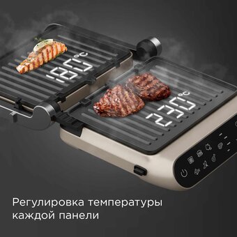  Гриль Redmond SteakMaster GM303 бежевый 