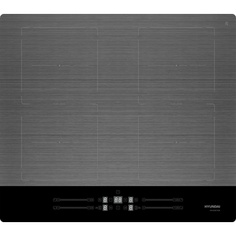  Варочная поверхность Hyundai HHI 6786 GR серебристый 