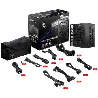  Блок питания MSI MPG A850G (306-7ZP7B11-CE0) ATX 850W 80+ gold 24pin APFC 135mm fan 8xSATA Cab Manag RTL 