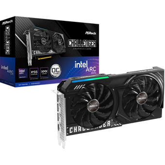  Видеокарта Asrock B570 CL 10GO (B570 CL 10GO) PCI-E 4.0 Intel ARC B570 10Gb 160bit GDDR6 2600/19000 HDMIx1 DPx3 HDCP Ret 