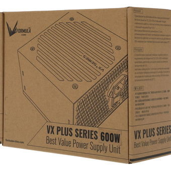  Блок питания Formula AC VX Plus (VX-600 Plus) ATX 600W (20+4pin) 120mm fan 3xSATA RTL 