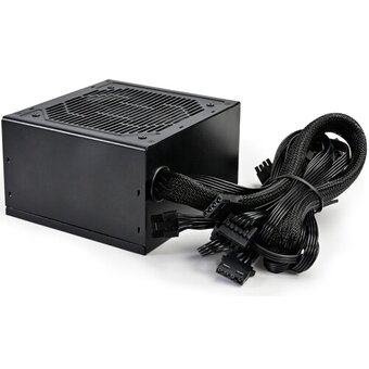  Блок питания PcCooler P3-F450-W1H (P3-F450-W1HWBK0-EU) ATX 450W 80 Plus White (20+4pin) APFC 120mm fan 6xSATA Cab Manag RTL 