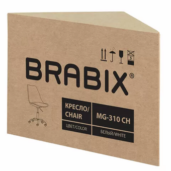  Стул офисный Brabix Eames MG-310 CH (532923) белый 