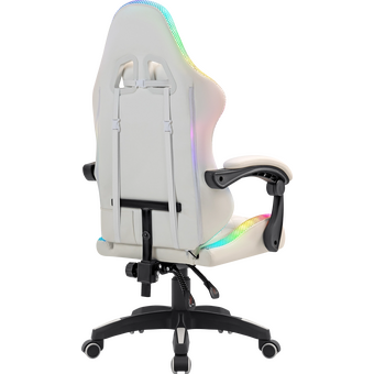  Кресло игровое Defender Energy RGB (64557) белый 