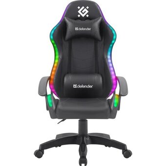  Игровое кресло Defender Factor X RGB 64045 Black 