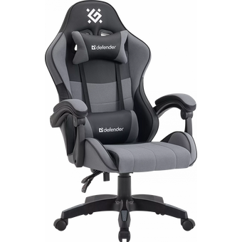  Игровое кресло Defender Strider 64056 Black+Gray 