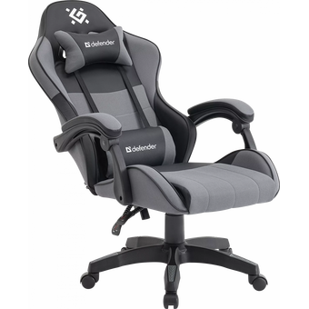  Игровое кресло Defender Strider 64056 Black+Gray 
