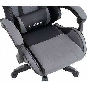  Игровое кресло Defender Strider 64056 Black+Gray 