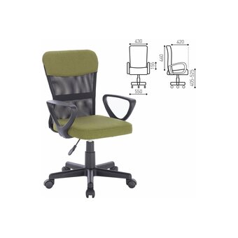  Кресло офисное Brabix Jet MG-315 (531841) зеленый 