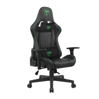  Игровое кресло T-Line Nitro Экокожа Black 