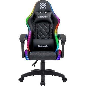  Кресло игровое Defender Energy RGB (64559) черный 