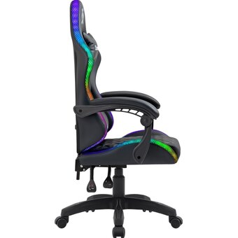  Кресло игровое Defender Energy RGB (64559) черный 