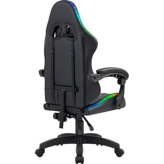  Кресло игровое Defender Energy RGB (64559) черный 