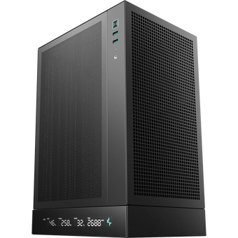  Корпус Deepcool CH170 Digital (R-CH170-BKNPI0D-G-1) черный без БП mATX 1x120mm 1xUSB2.0 1xUSB3.0 audio bott PSU 