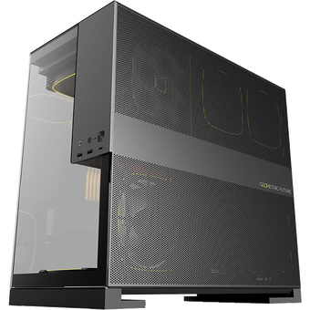  Корпус Geometric Future Model 5 Black Gray with fans (1AM5WKBK02100) / mid tower, E-ATX / 5x140mm ARGB fans 