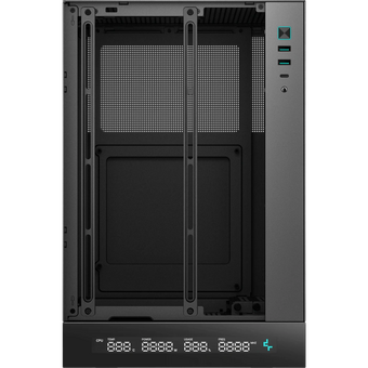  Корпус Deepcool CH170 Digital (R-CH170-BKNPI0D-G-1) черный без БП mATX 1x120mm 1xUSB2.0 1xUSB3.0 audio bott PSU 