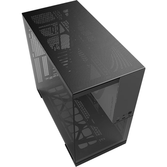  Корпус Geometric Future Model 5 Black Gray with fans (1AM5WKBK02100) / mid tower, E-ATX / 5x140mm ARGB fans 