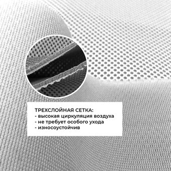  Кресло офисное BYROOM Office Boomer (D-504-G) Grey 