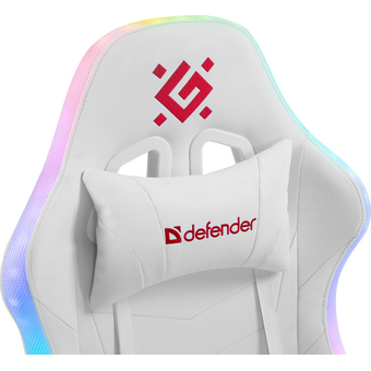  Игровое кресло Defender Factor X RGB 64046 White 