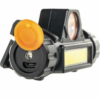  Фонарь RITTER 56206 5 LED COB 5Вт+3Вт/1200мАч/210Лм/IP44 черный 