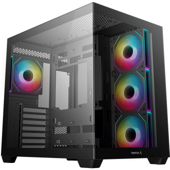  Корпус Deepcool CG530 4F (R-CG530-BKADA4-G-1) черный без БП ATX 2x120mm 2x140mm 2xUSB2.0 1xUSB3.0 audio bott PSU 