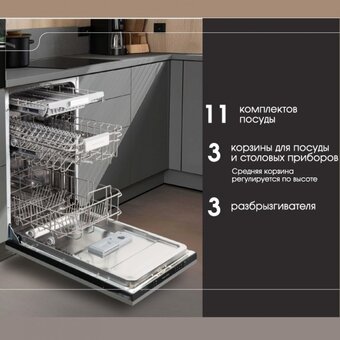  Встраиваемая посудомоечная машина Zigmund & Shtain DW 309.4 