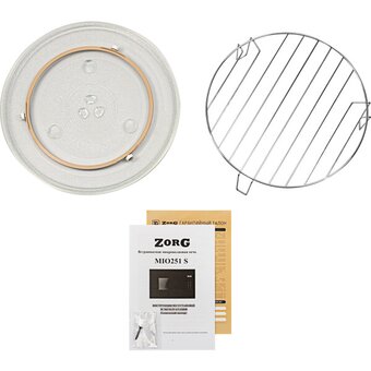  Встраиваемая микроволновая печь ZorG MIO251 S белый 