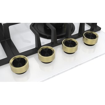  Варочная поверхность Weissgauff HGG 644 WG Premium Brass 