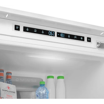  Встраиваемый холодильник-морозильник MAUNFELD MBF193NFWGR Inverter 