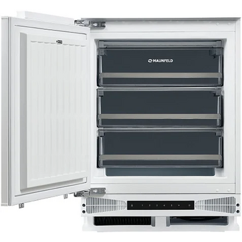  Встраиваемый морозильник MAUNFELD MBFR88SWGR Inverter 