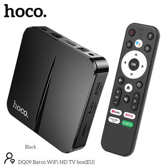  ТВ-приставка HOCO DQ09 Barco WiFi HD черный 