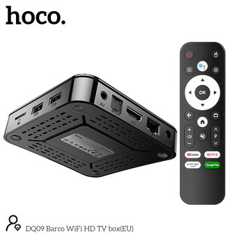  ТВ-приставка HOCO DQ09 Barco WiFi HD черный 