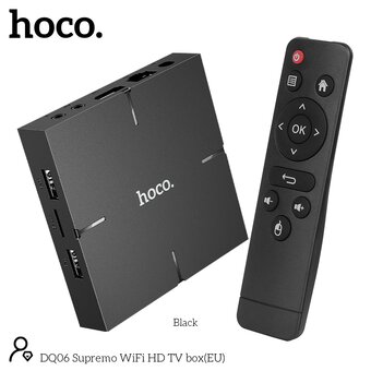  ТВ-приставка HOCO DQ06 Supremo WiFi HD черный 