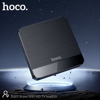  ТВ-приставка HOCO DQ07 Primo WiFi HD черный 
