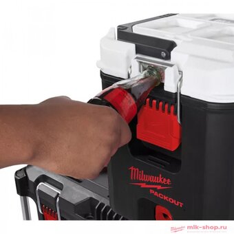  Ящик для инструментов Milwaukee PackOut Hardcooler (4932471722) черный/красный/белый 