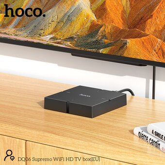  ТВ-приставка HOCO DQ06 Supremo WiFi HD черный 