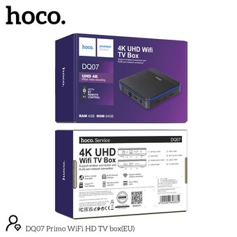  ТВ-приставка HOCO DQ07 Primo WiFi HD черный 