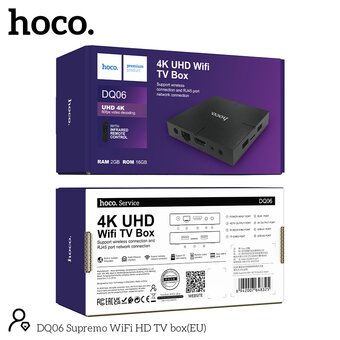  ТВ-приставка HOCO DQ06 Supremo WiFi HD черный 