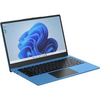  Ноутбук ECHIPS Arctic F156UL-H 15.6", IPS, Intel N100 0.8ГГц, 4 ядра, 16ГБ LPDDR5, 512ГБ SSD, Intel UHD Graphics, Windows 11 Home, синий 